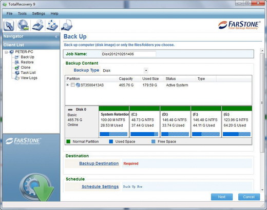 Download FarStone Total Backup Recovery Server 9.0.5 full
